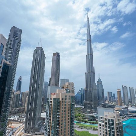 Luxury 2 Bedroom Suite With Full Burj Khalifa View Dubaj Zewnętrze zdjęcie
