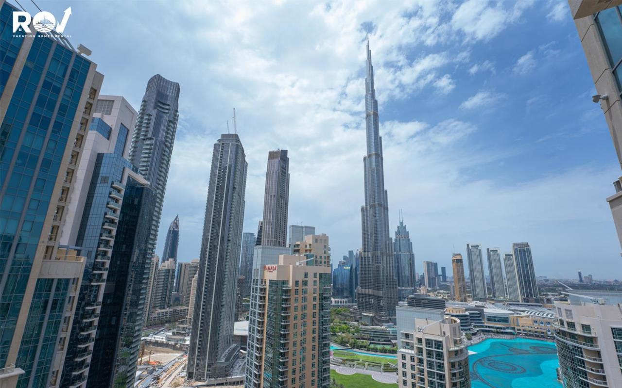 Luxury 2 Bedroom Suite With Full Burj Khalifa View Dubaj Zewnętrze zdjęcie