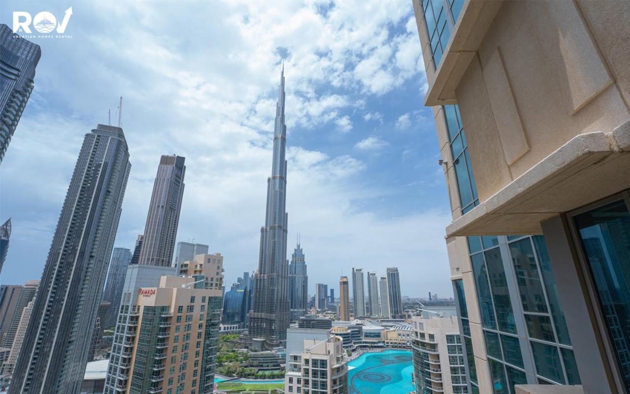Luxury 2 Bedroom Suite With Full Burj Khalifa View Dubaj Zewnętrze zdjęcie